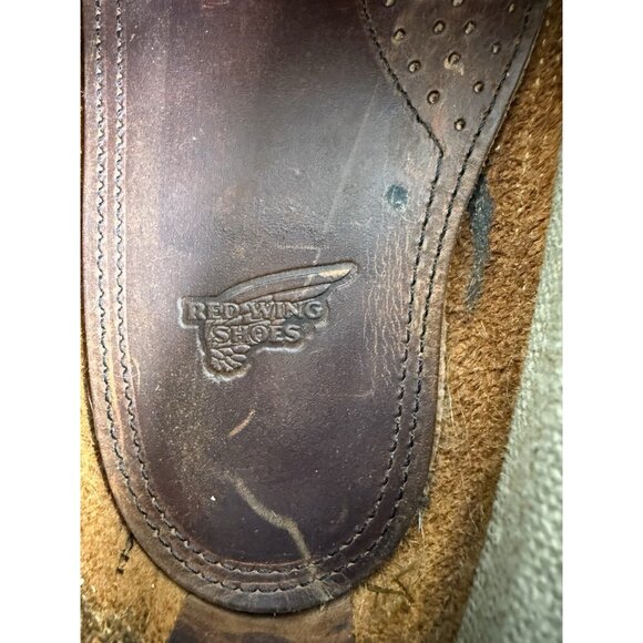 Red Wing Mens Heritage Wabasha Chukka Boots Shoes Size 8 E Wide 9184 Vibram USA - Picture 9 of 13